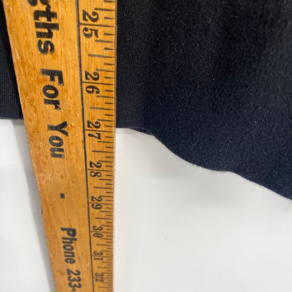 American Eagle Henley Hoodie Men’s Medium Red & Black 90s Y2K Collegiate Preppy - Picture 5 of 7